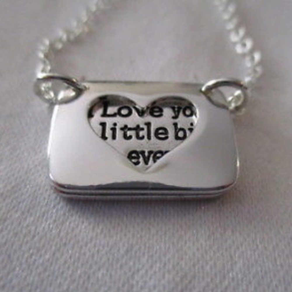 Sterling Silver Hidden Messages Necklace - Picture 2 of 5